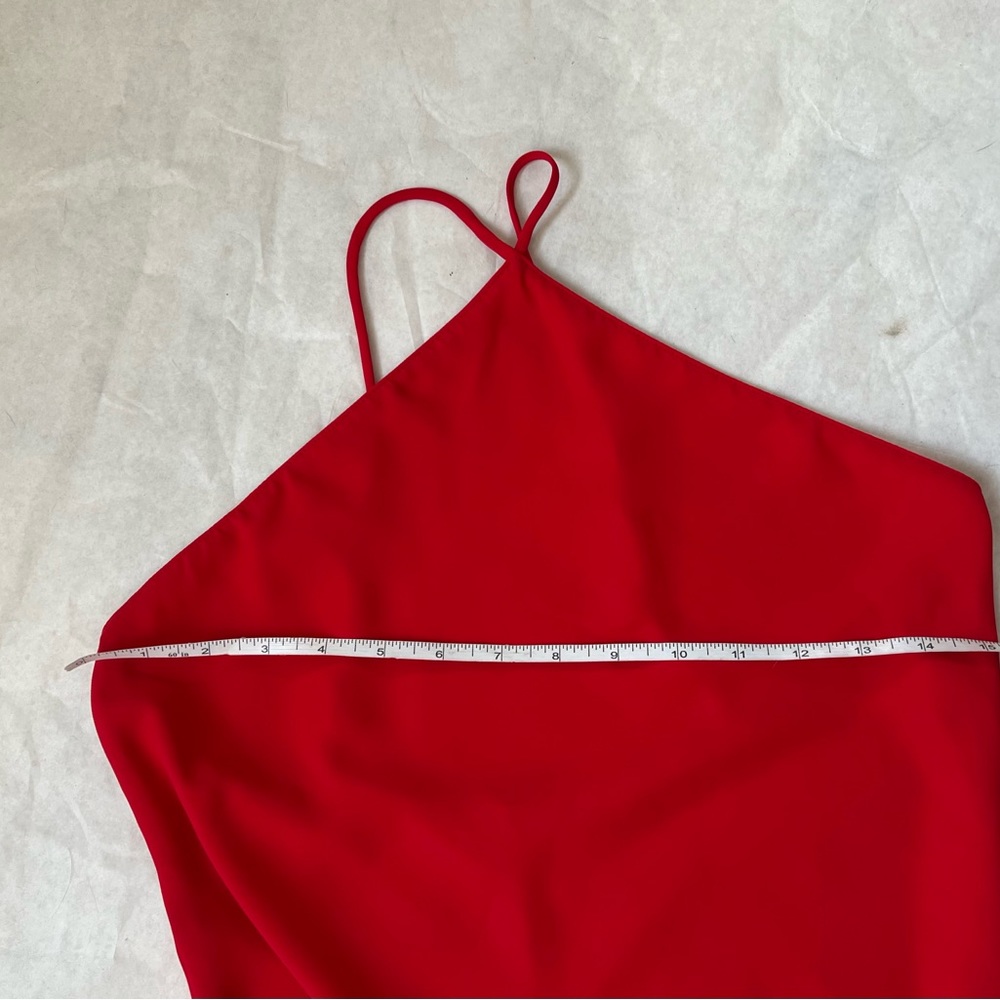 $238 Amanda Uprichard X REVOLVE Riesling Gown Lipstick Red Long Formal Dress S - Picture 9 of 11